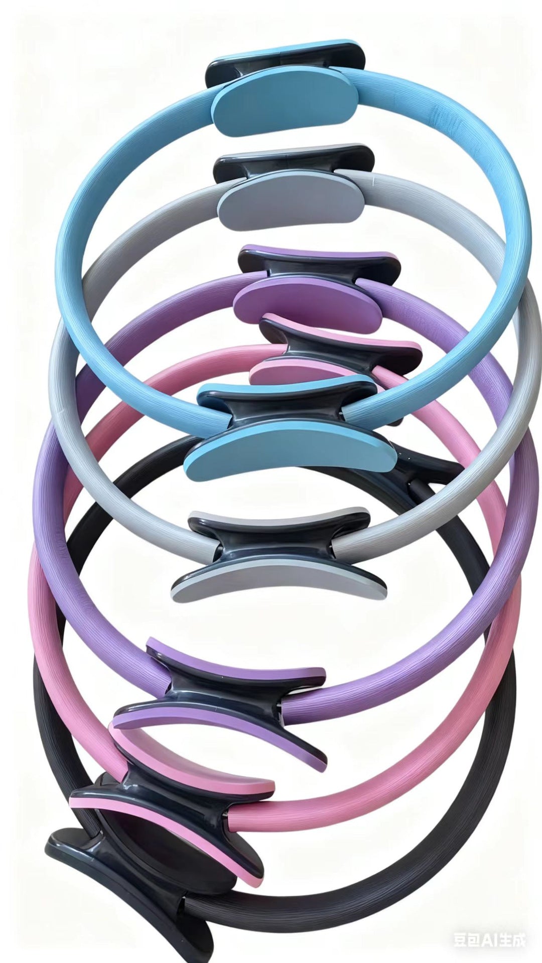 Cross-border pilates ring yoga resistance band magic circle yoga hoop fitness equipment exercise yoga ring
