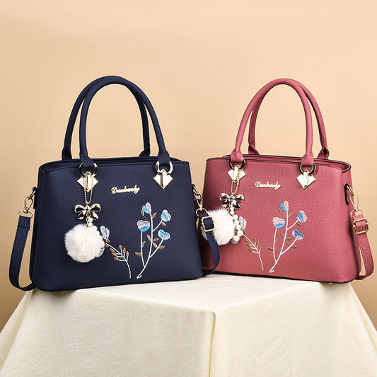 2026 winter new arrival: trendy and stylish plush charm decorative women's shoulder, crossbody, and tote bag - dropshipping available