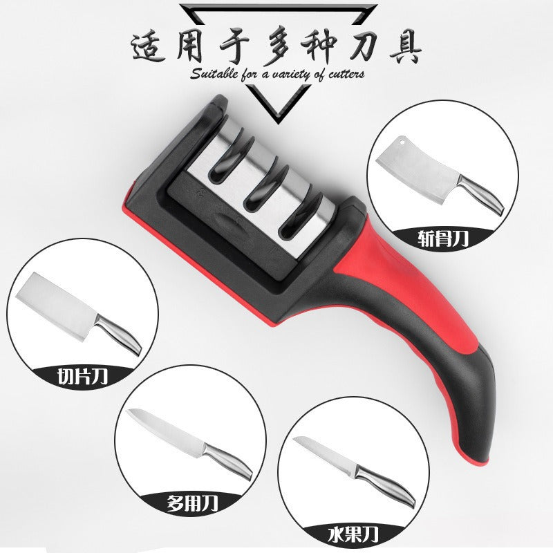 Knife sharpening tool for home kitchen knife sharpening stone fast professional sharpening scissors natural stone fast sharpener stand sharpening