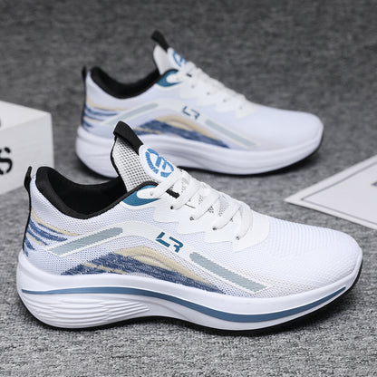 Men's shoes 2025 new korean style men's sneakers spring and autumn soft sole youth running shoes trendy men's shoes wholesale