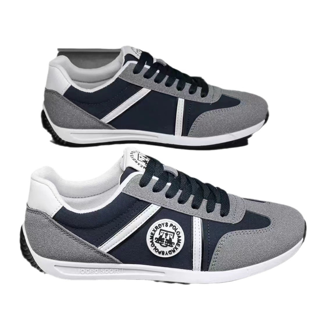 Men's breathable soft sole "forrest gump" shoes 2025 korean style fashion running sneakers men's cross-border flat shoes wholesale