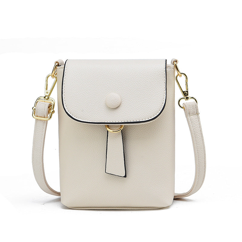 2026 winter new arrivals: pu leather women's handbag, niche style, ladies' shoulder & crossbody bag, korean style slim design, women's phone & coin purse