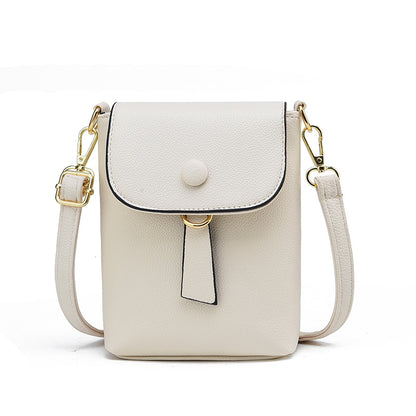 2026 winter new arrivals: pu leather women's handbag, niche style, ladies' shoulder & crossbody bag, korean style slim design, women's phone & coin purse