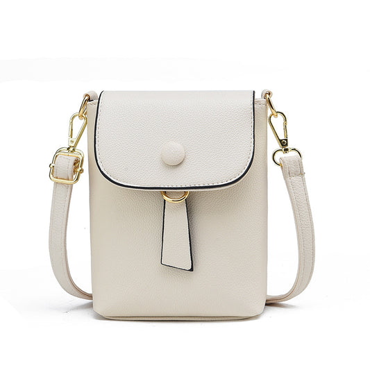 2026 winter new arrivals: pu leather women's handbag, niche style, ladies' shoulder & crossbody bag, korean style slim design, women's phone & coin purse