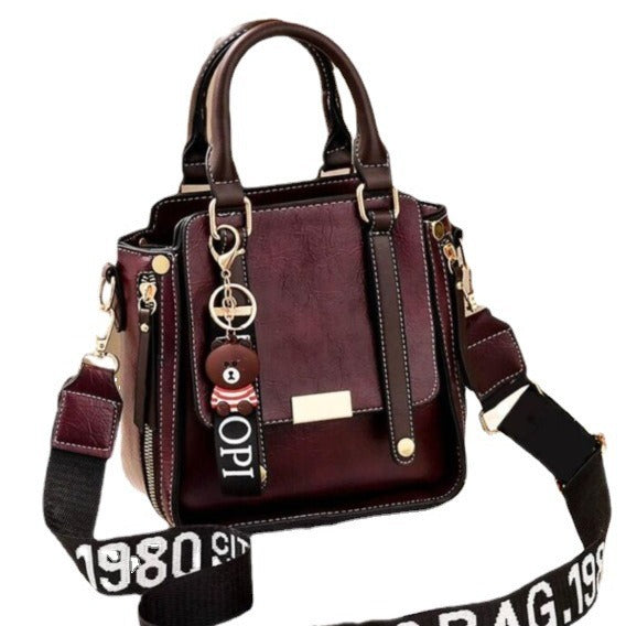 2026 new stylish design handbag - spring retro shoulder & crossbody bag - solid color trendy fashion women's bag - dropshipping available