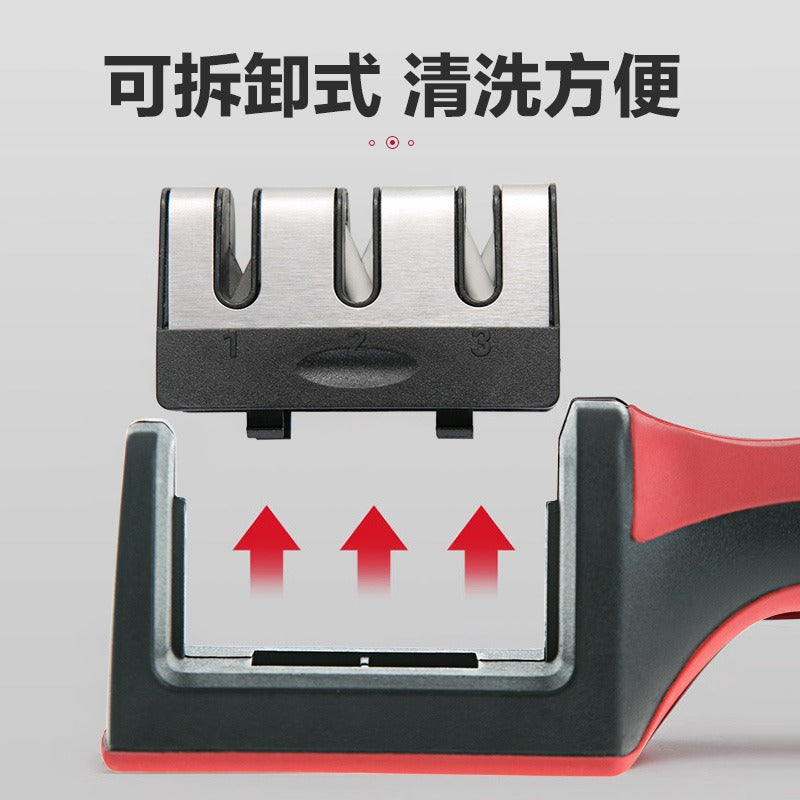 Knife sharpening tool for home kitchen knife sharpening stone fast professional sharpening scissors natural stone fast sharpener stand sharpening