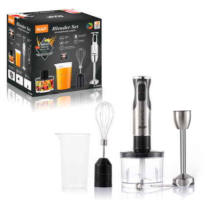 Cross-border blender - home kitchen food processor, juicer, stainless steel blade, multifunctional handheld food stick