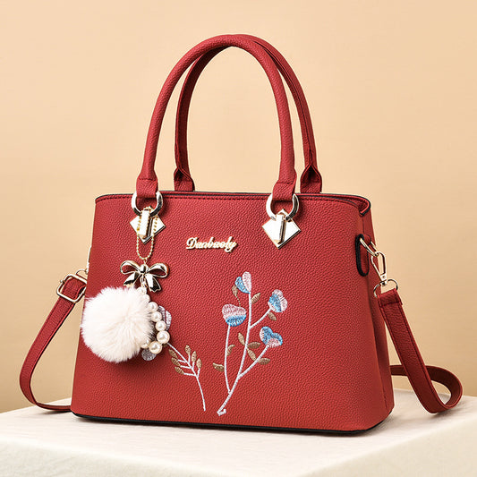 2026 winter new arrival: trendy and stylish plush charm decorative women's shoulder, crossbody, and tote bag - dropshipping available