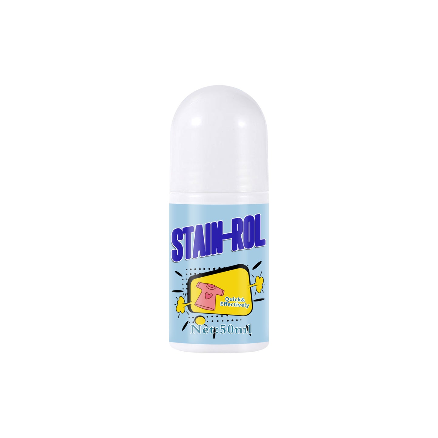 JUE FISH Portable No-Wash Clothes Ball White Clothes Stain Remover Oil Stains Coffee Stains Makeup Stains