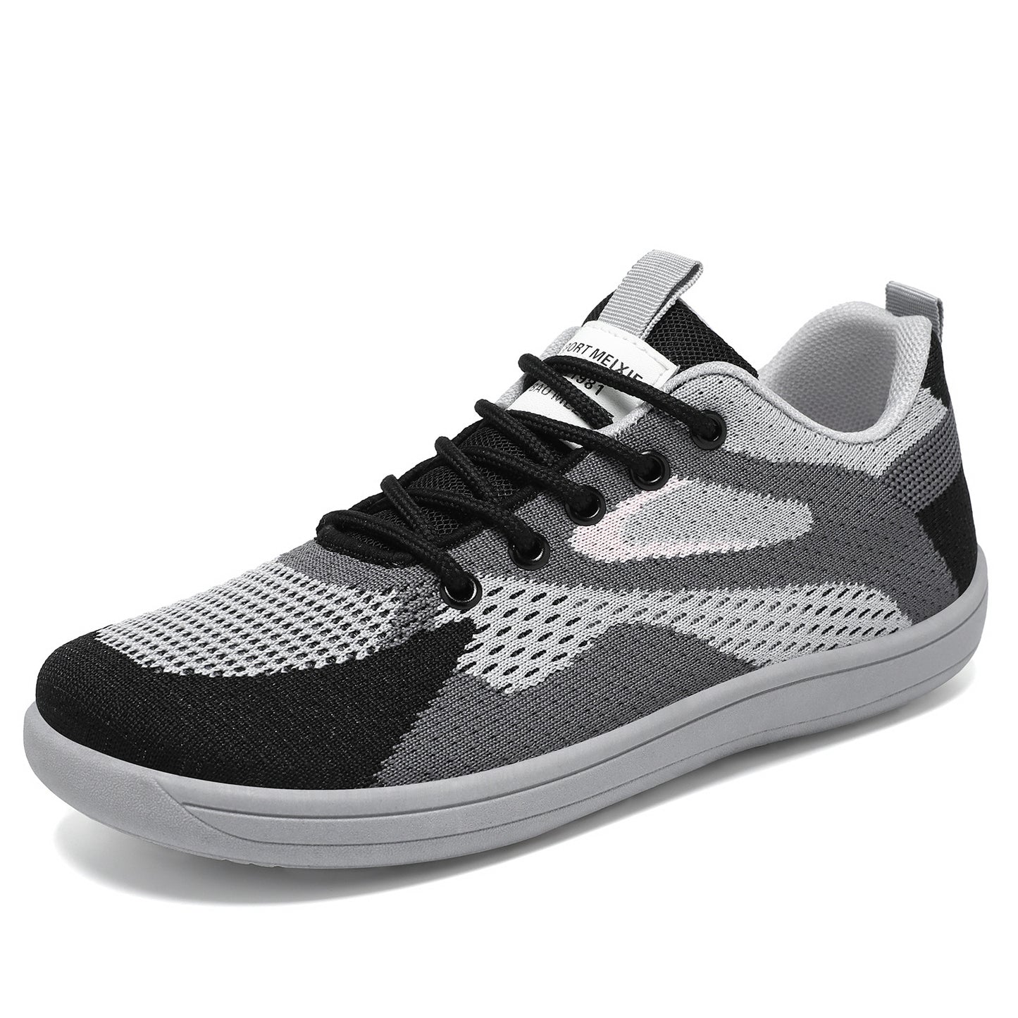 Women's spring cross-border shoes: lightweight flyknit casual shoes - comfortable, non-squeezing, wide-fit, and wide-toe design for easy walking