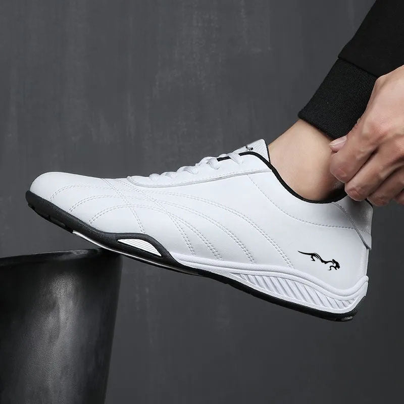 Men's new travel shoes soft sole leather trendy casual shoes fashionable lightweight men's sneakers cross-border wholesale