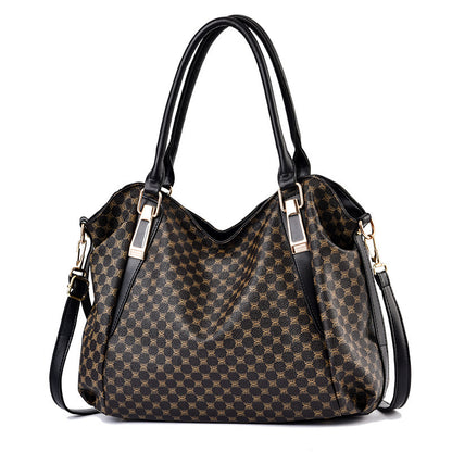 Middle-aged ladieswear bag 2026springnew arrivaltrendyfashionsatchel large capacity shoulder crossbody women's bag dropshipping