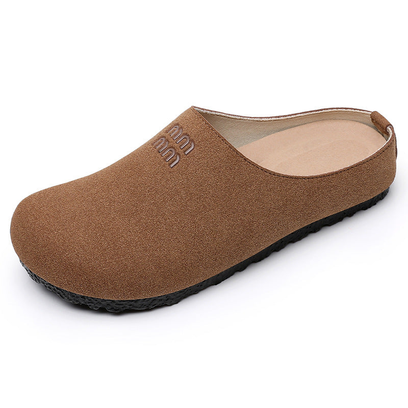 Women's shoesversatilesummernew arrival birkenstock shoescut out fishbone slippersoutwearclassy half slippers breathable sandals