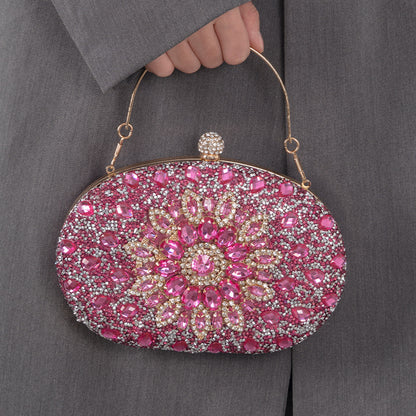 Sunflower shoulder bag statement dress fashion banquet ladies crossbody bag bag