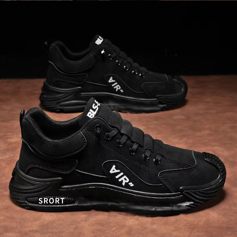 Slip-on men's shoes breathable casual shoes trendy minimalist men's sneakers non-slip soft sole work safety shoes wholesale