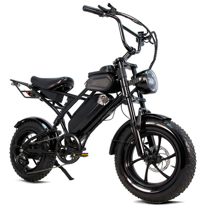electric bicycle lithium battery long battery life single speed delivery mobile phone bag mini fat tire snow bike