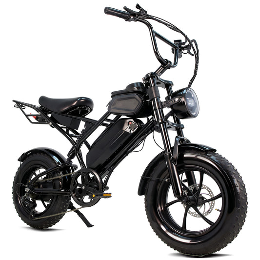 electric bicycle lithium battery long battery life single speed delivery mobile phone bag mini fat tire snow bike