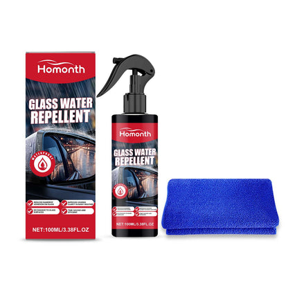 Glass waterproof spray, window glass cleaning and decontamination, New Horizons, daily cleaning products