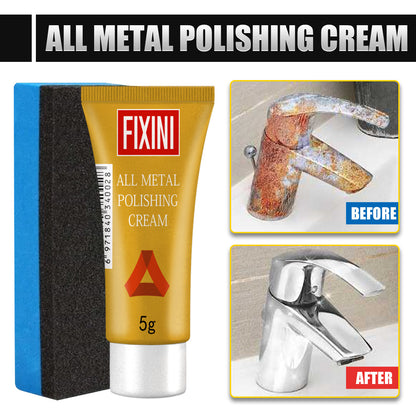 Jue-Fish Metal polishing paste Copper tire rust removal polishing Kitchen metal polishing Multifunctional cleaning and care paste