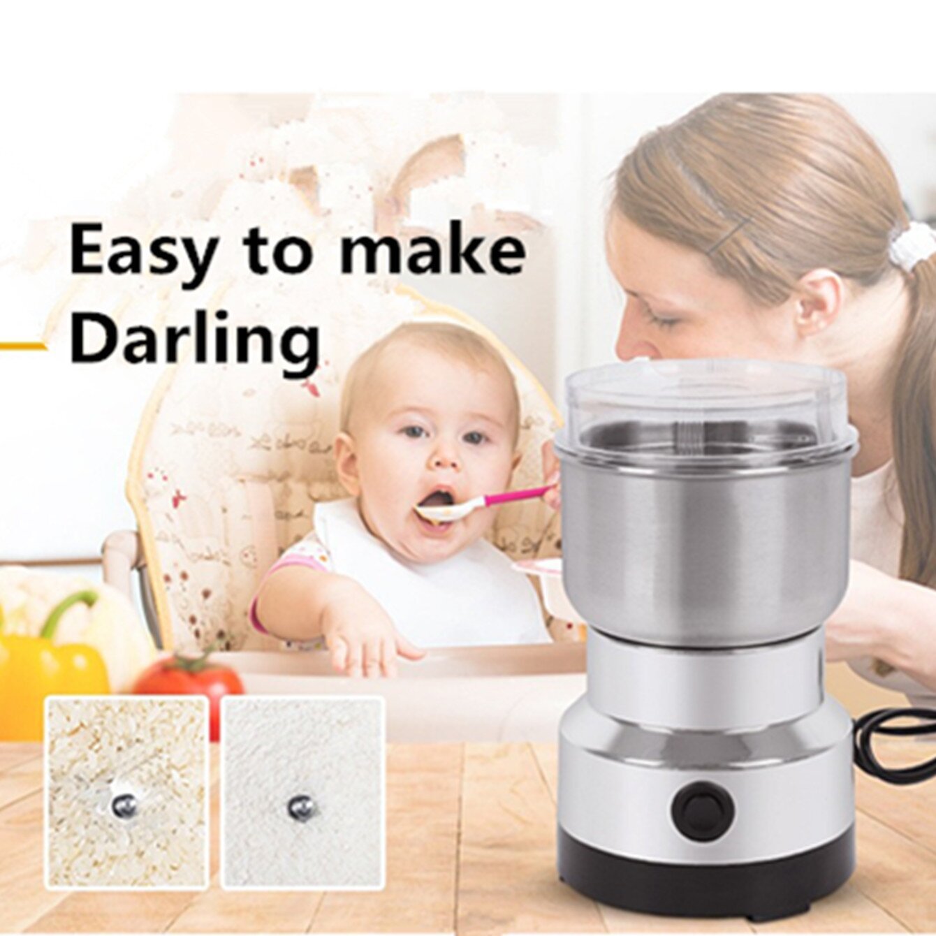 Cross-border portable coffee grinder fully automatic coffee bean grinder crusher grinder grinder grinder