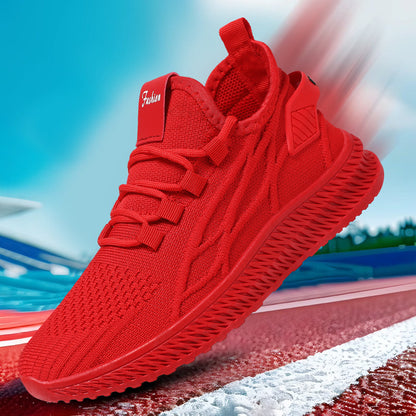 Women's casual shoes - cross-border dropshipping - spring new arrivals - versatile women's footwear - fashionable mesh shoes - breathable flyknit flats