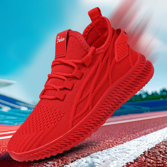 Women's casual shoes - cross-border dropshipping - spring new arrivals - versatile women's footwear - fashionable mesh shoes - breathable flyknit flats