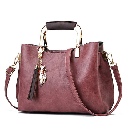 Women's bag 2026 new trendy fashionable shoulder bag large capacity mom style tote crossbody bag - dropshipping available