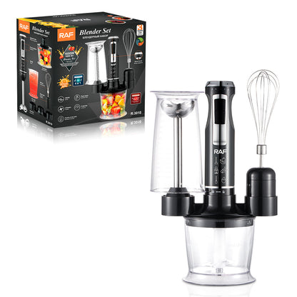 Cross-border blender - home kitchen food processor, juicer, stainless steel blade, multifunctional handheld food stick