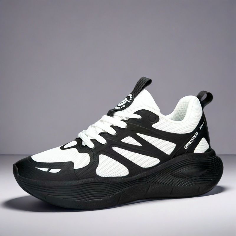 Men's korean style new 2026 mesh breathable running shoes - anti-slip, shock-absorbing, lightweight, soft sole athletic shoes - wholesale from manufacturer