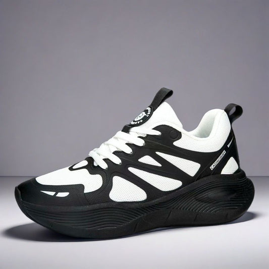 Men's korean style new 2026 mesh breathable running shoes - anti-slip, shock-absorbing, lightweight, soft sole athletic shoes - wholesale from manufacturer