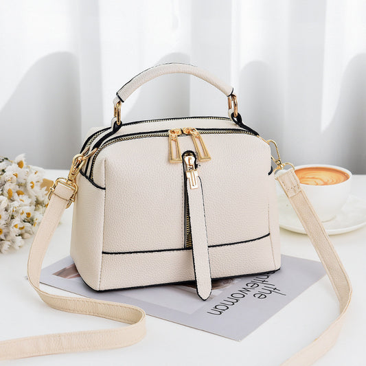 Women's bag 2026 new korean style handbag european and american trendy large capacity casual women's bag fashionable shoulder bag crossbody bag
