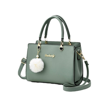 Women's bag 2026 new korean style minimalist shoulder & crossbody bag solid color tote bag fashion dropshipping