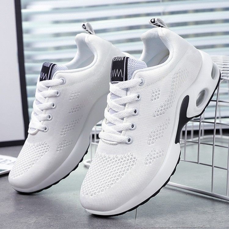 Women's shoes 2026 spring collection: plus size women's shoes for export, cross-border casual air cushion running shoes, breathable soft sole athletic shoes for women