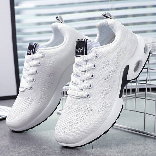 Women's shoes 2026 spring collection: plus size women's shoes for export, cross-border casual air cushion running shoes, breathable soft sole athletic shoes for women