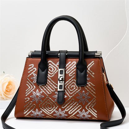 2026 winter new korean style fashionable minimalist popular middle-aged mom bag shoulder bag crossbody bag tote bag - dropshipping available