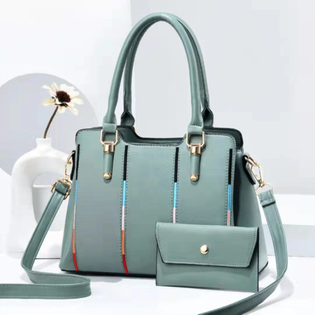 Bags, women's bags, 2024 new style sequined fashion mother-in-law bag, simple and elegant, portable, shoulder, cross-body, western style work clothing bag
