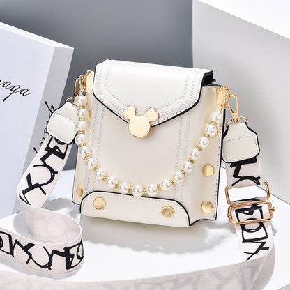 Women's bag 2024 winter new arrival: trendy and stylish double-strap phone bag, shoulder bag, crossbody bag, and handbag - dropshipping available