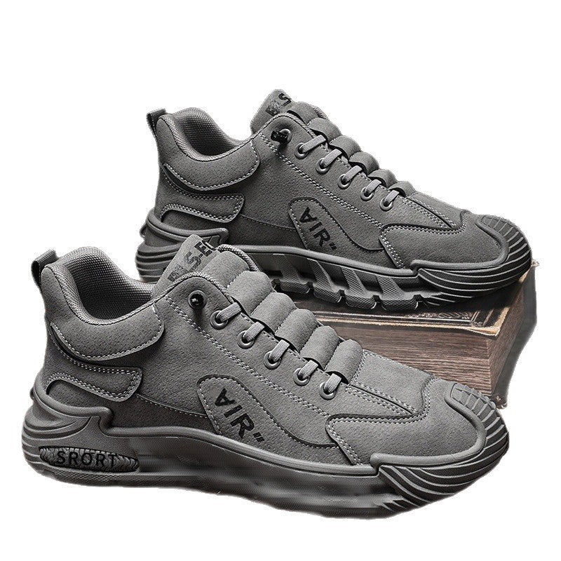 Slip-on men's shoes breathable casual shoes trendy minimalist men's sneakers non-slip soft sole work safety shoes wholesale