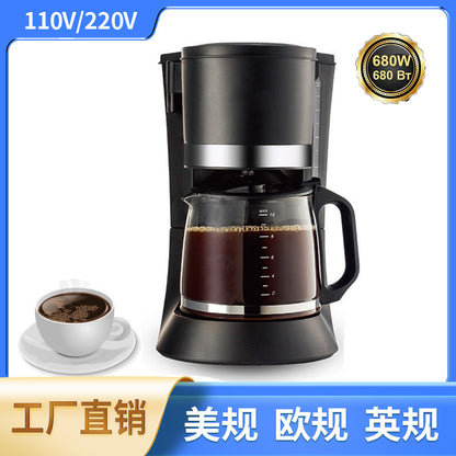 Cross-border supply of european standard for home coffee machine turkish coffee machine coffee pot electric drip small coffee machine