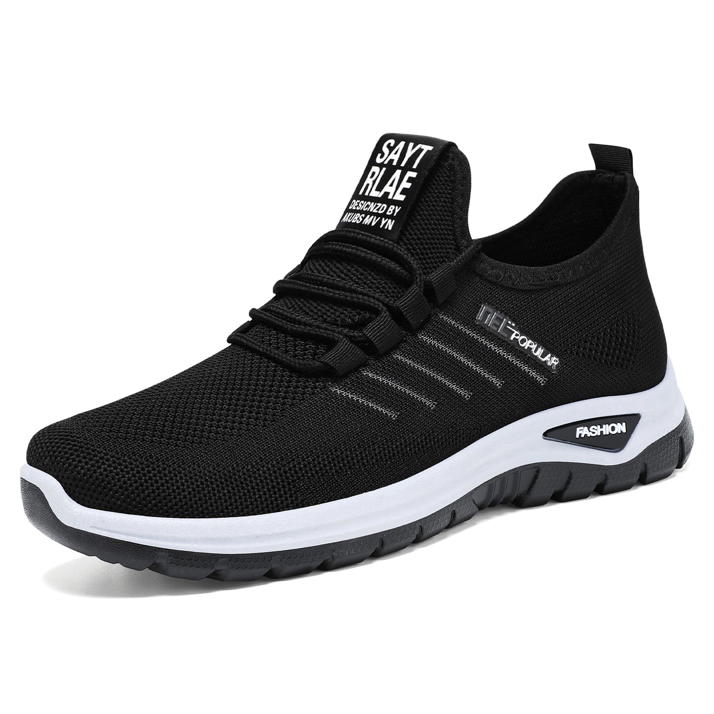 Women's and couple's shoes: customizable small batch production, plus size available, lace-up athletic shoes, soft sole, women's shoes, flyknit breathable casual shoes