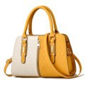 2026 new fashion color block women's tote bag - european & american style, large capacity, shoulder & crossbody bag - trendy, dropshipping available