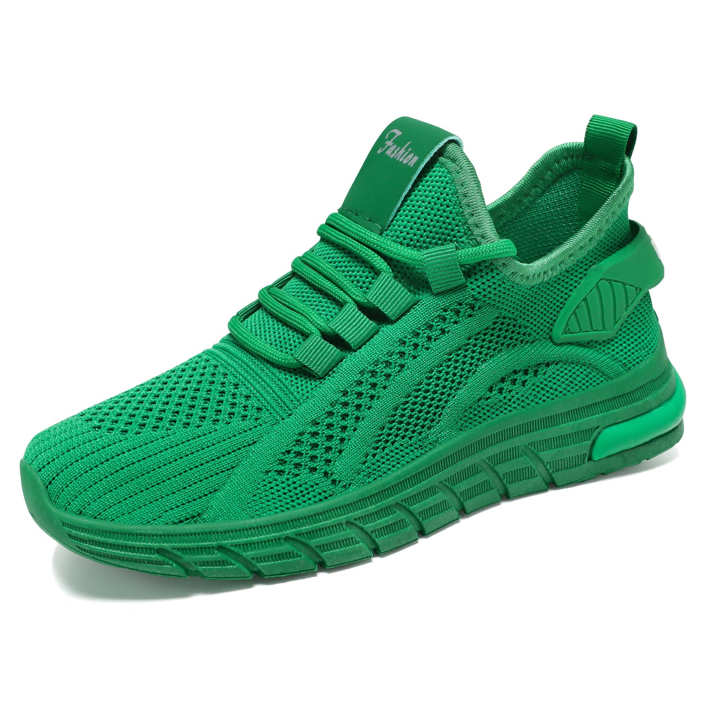 Women's spring shoes - cross-border style: simple, solid color, versatile casual flats, flyknit breathable sneakers