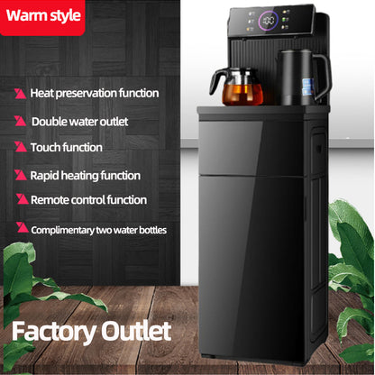 Tea bar machine cross-border new water dispenser fully automatic remote control tea bar machine with water bucket for home