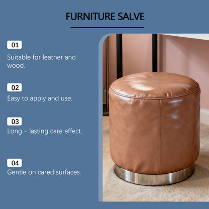 Brunizo Leather Wood Care Cream, Protective Furniture Surface Care Household Leather Wood Care Cream