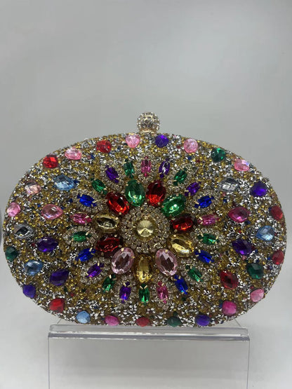 Sunflower shoulder bag statement dress fashion banquet ladies crossbody bag bag