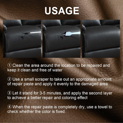 Jaysuing Car Leather Care Complementary Color Leather Bag Leather Shoes Renovated Sofa Leather Cream Leather Repair Cream