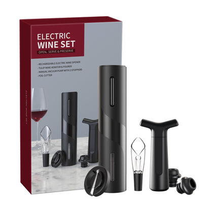 Cross-border electric bottle opener for home red wine bottle opener wine utensils automatic can opener wine opener