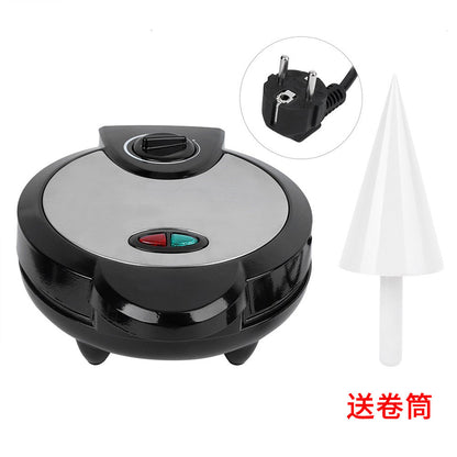 Cross-border for homebreakfast egg roll machine ice cream roll machine electric pancake machine ice cream skin spring roll machine