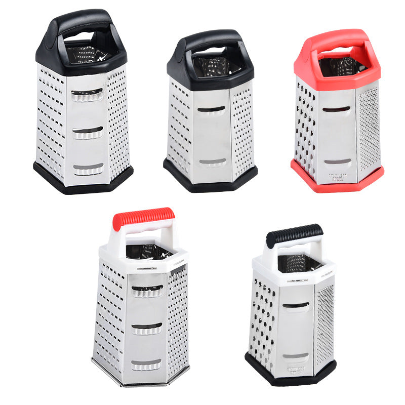 Stainless steel six-sided planer 8inch 9inch kitchen tool grater radish potato slicing grinder melon planer