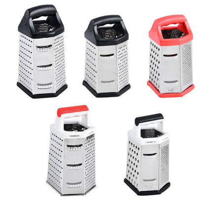 Stainless steel six-sided planer 8inch 9inch kitchen tool grater radish potato slicing grinder melon planer